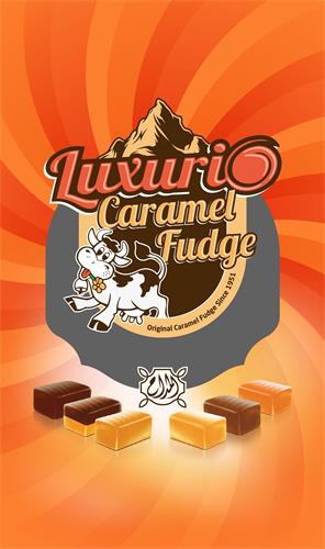 Luxuri Caramel Fudge Original Caramel Fudge Since 1951 trademark