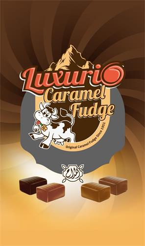 Luxuri Caramel Fudge Original Caramel Fudge Since 1951 trademark