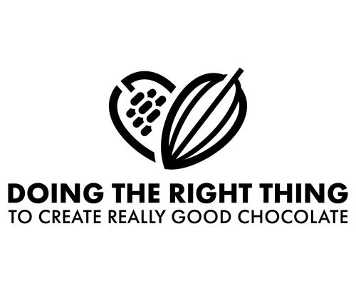 DOING THE RIGHT THING TO CREATE REALLY GOOD CHOCOLATE trademark