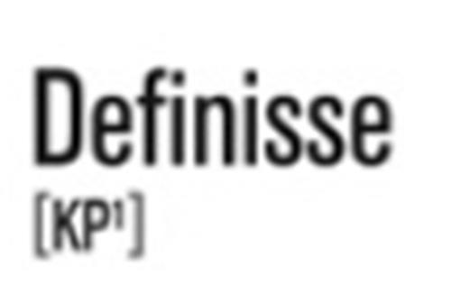 DEFINISSE KP1 trademark