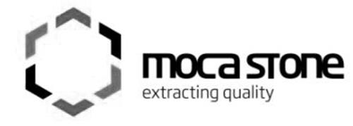 MOCA STONE EXTRACTING QUALITY trademark