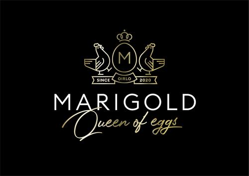 M MARIGOLD QUEEN OF EGGS trademark