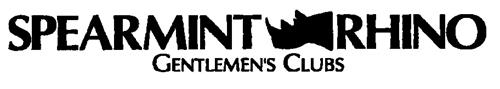 SPEARMINT RHINO GENTLEMEN'S CLUBS trademark