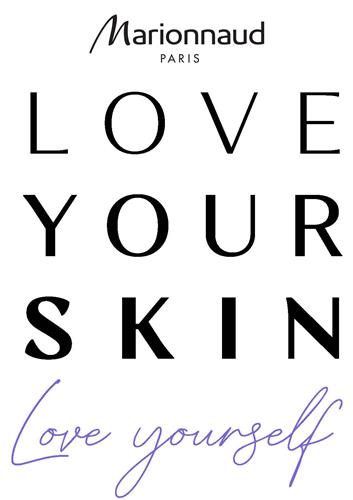 Marionnaud PARIS LOVE YOUR SKIN Love yourself trademark