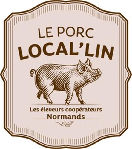 LE PORC LOCAL' LIN Les éleveurs coopérateurs Normands trademark