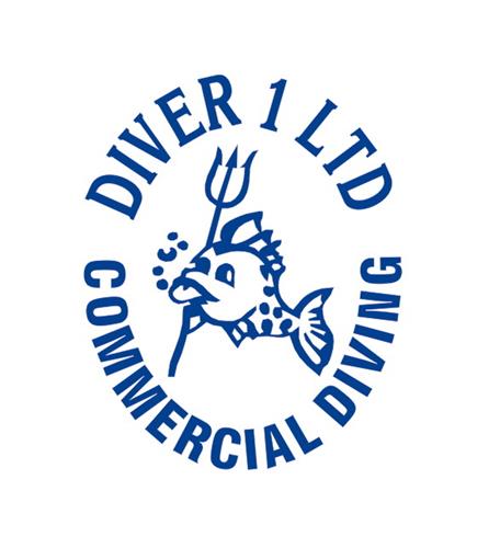 DIVER 1 LTD COMMERCIAL DIVING trademark