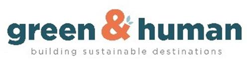 green & human building sustainable destinations trademark