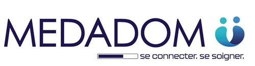 MEDADOM Se connecter.Se soigner. trademark