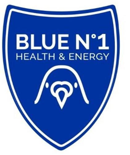 BLUE No1 HEALTH & ENERGY trademark