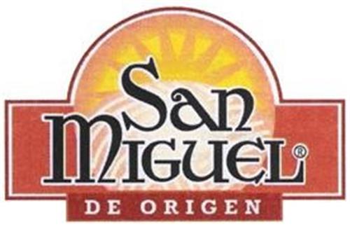 SAN MIGUEL DE ORIGEN trademark