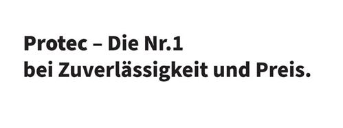 Protec - Die Nr. 1 bei Zuverlässigkeit und Preis. trademark