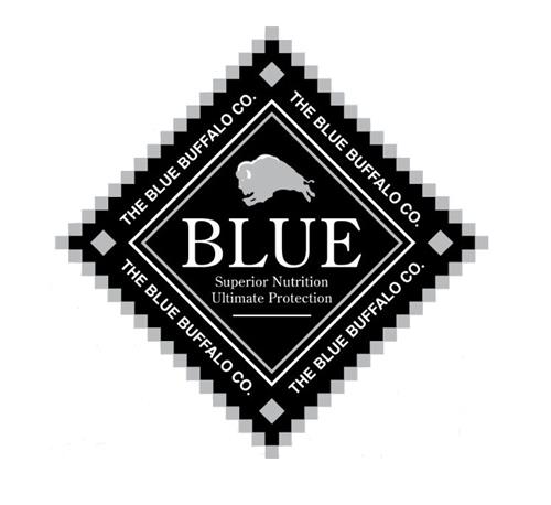 BLUE SUPERIOR NUTRITION ULTIMATE PROTECTION THE BLUE BUFFALO CO. trademark