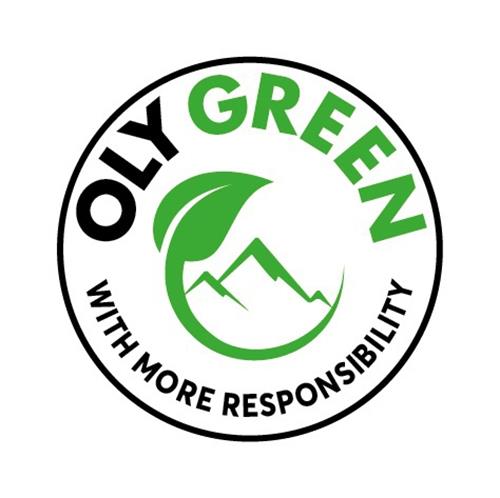 OLY GREEN WITH MORE RESPONSIBILITY trademark