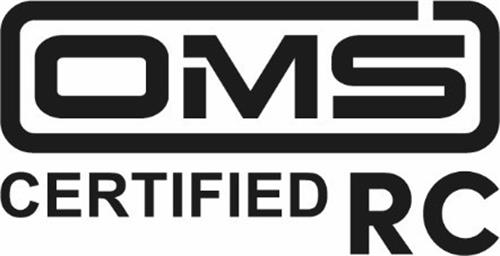 OMS CERTIFIED RC trademark