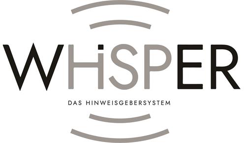 WHISPER DAS HINWEISGEBERSYSTEM trademark