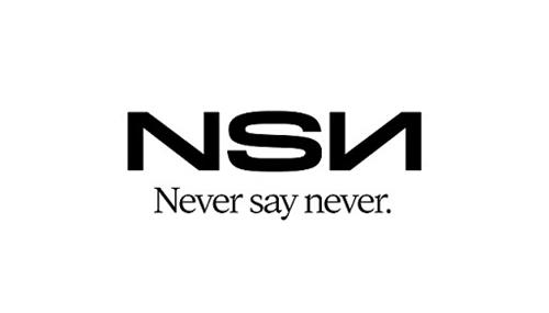 NSN NEVER SAY NEVER trademark