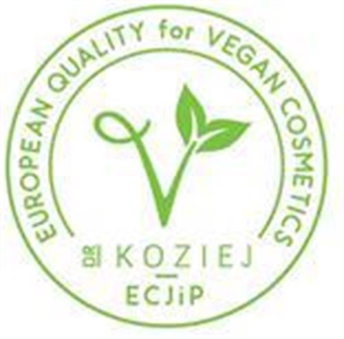 EUROPEAN QUALITY for VEGAN COSMETICS DR KOZIEJ ECJiP trademark