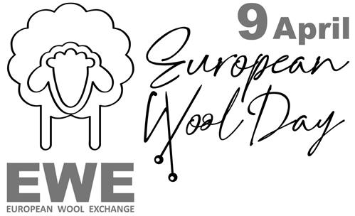 9 April European Wool Day EWE EUROPEAN WOOL EXCHANGE trademark