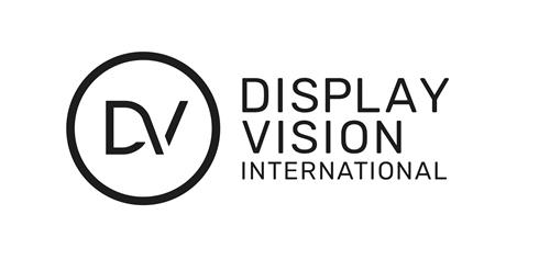 DV DISPLAY VISION INTERNATIONAL trademark