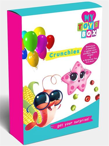 MY TOYS BOX Crunchies get your surprise! trademark