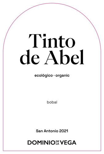 TINTO DE ABEL ecológico.organic bobal San Antonio 2021 DOMINIO DE LA VEGA trademark