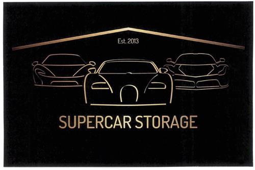 Est. 2013 SUPERCAR STORAGE trademark