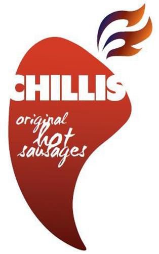 CHILLIS original hot sausages trademark