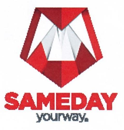 SAMEDAY yourway. trademark