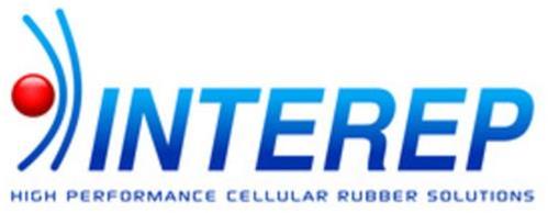 INTEREP HIGH PERFORMANCE CELLULAR RUBBER SOLUTIONS trademark