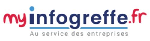 myinfogreffe.fr Au service des entreprises trademark