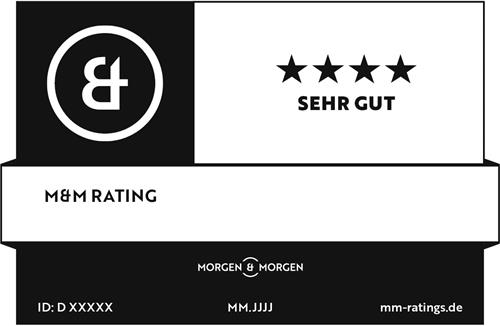 M&M RATING SEHR GUT trademark