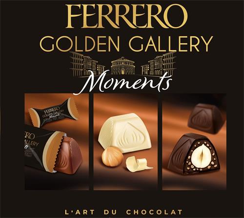 FERRERO GOLDEN GALLERY MOMENTS L'ART DU CHOCOLAT trademark