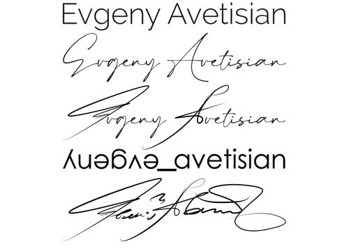 Evgeny Avetisian trademark