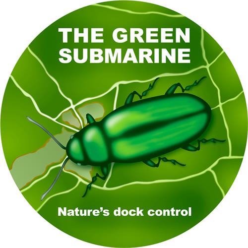 THE GREEN SUBMARINE Nature's dock control trademark