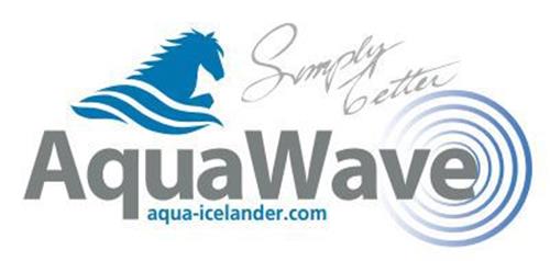 SIMPLY BETTER AQUA WAVE AQUA-ICELANDER.COM trademark