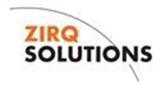 ZIRQ SOLUTIONS trademark