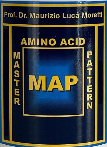 PROF. DR. MAURIZIO LUCA' MORETTI MASTER AMINO ACID PATTERN MAP trademark