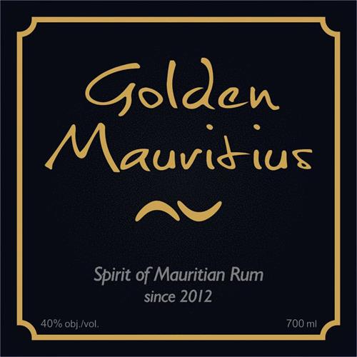 Golden Mauritius Spirit of Mauritian Rum since 2012 trademark