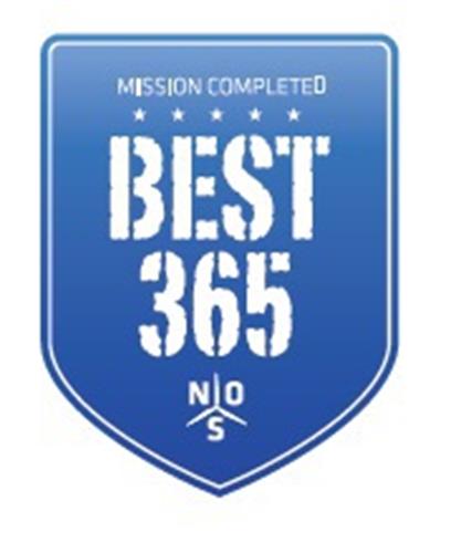 MISSION COMPLETED BEST 365 NOS trademark