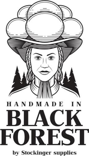 HANDMADE IN BLACK FOREST by Stockinger supplies trademark