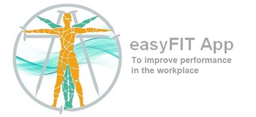 easyFIT App  To improve performance in the workplace trademark