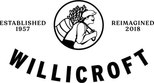 ESTABLISHED 1957 REIMAGINED 2018 WILLICROFT trademark