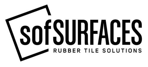 sofSURFACES RUBBER TILE SOLUTIONS trademark