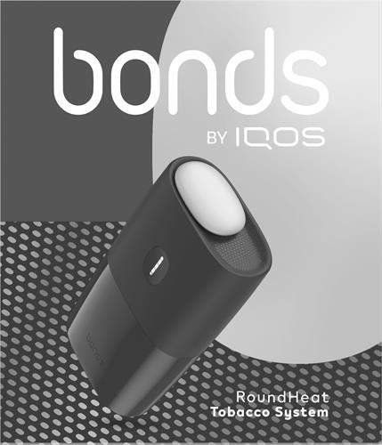 BONDS BY IQOS ROUNDHEAT TOBACCO SYSTEM trademark