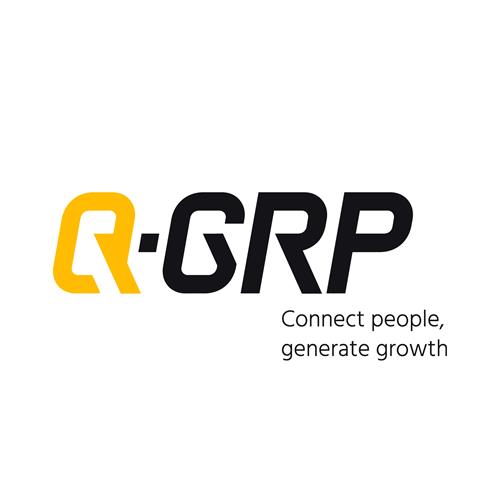 Q-GRP Connect people, generate growth trademark