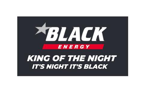 BLACK ENERGY KING OF THE NIGHT IT'S NIGHT IT'S BLACK trademark