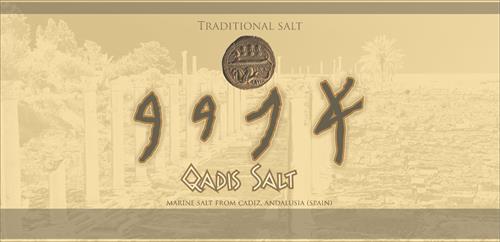 TRADITIONAL SALT QADIS SALT MARINE SALT FROM CADIZ, ANDALUSIA (SPAIN) trademark