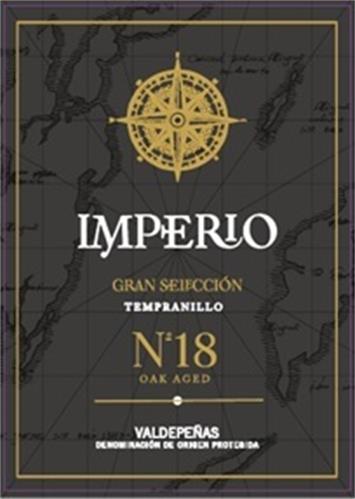 IMPERIO N 18 GRAN SELECCION - TEMPRANILLO OAK AGED - VALDEPEÑAS - DENOMINACION DE ORIGEN PROTEGIDA trademark