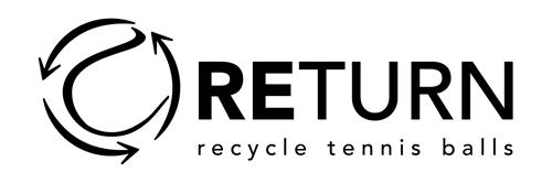 RETURN recycle tennis balls trademark