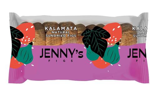 JENNY' S FIGS  KALAMATA NATURAL SUNDRIED FIGS trademark